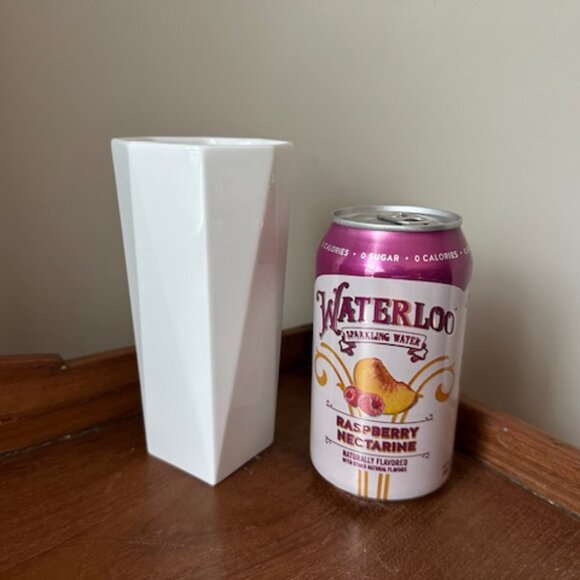 Wedgwood White Bone China Vase - Picture 6 of 6